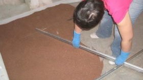 Chape pour stratifié