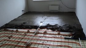 Examens des chapes semi-sèches