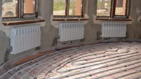 pose d'un plancher chauffant électrique