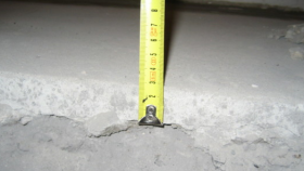 épaisseur de chape semi-sèche