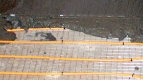 chape chauffante au sol