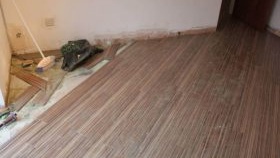 Pose de parquet stratifié