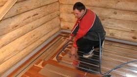 Sol chaud sans chape