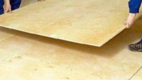 Préparation du sol pour le stratifié