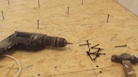 Chape pour stratifié