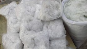 Fibre dans une chape semi-sèche