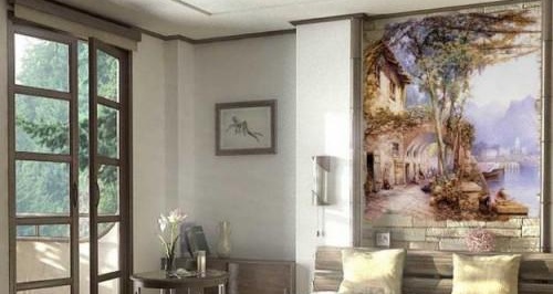 Peintures murales sur le mur