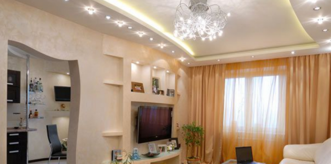 plafond dans le hall