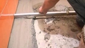 Épaisseur de la chape