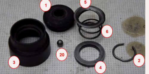 pièces de rechange de cartouche