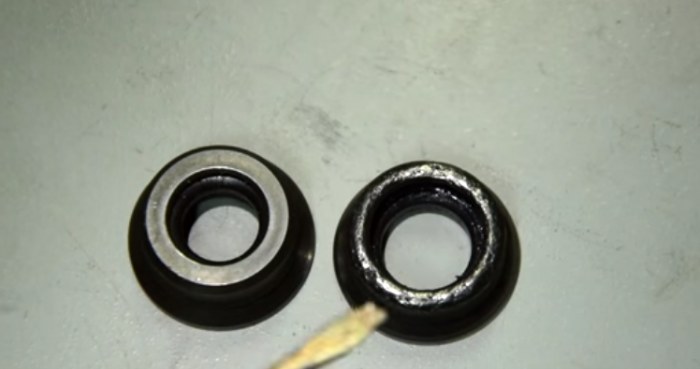 usure du corps du boulon de choc