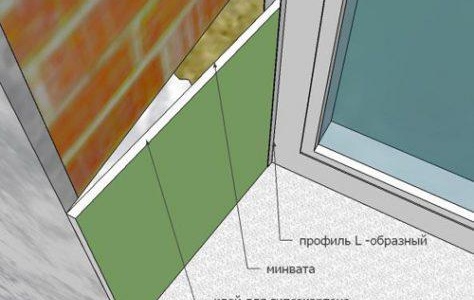 Comment réparer les pentes après l'installation de fenêtres en plastique