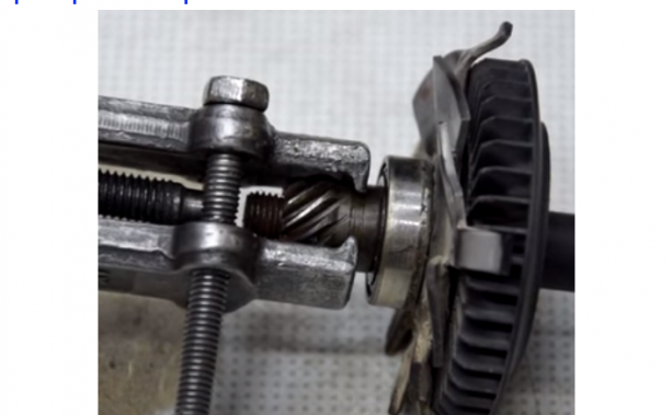 comment retirer le pignon d'entraînement