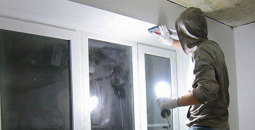 Comment enduire les pentes des fenêtres à l'intérieur