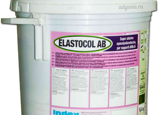 Mastic adhésif polyuréthane Elastocol