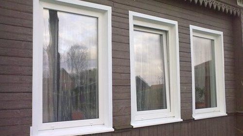 Finition des pentes extérieures des fenêtres