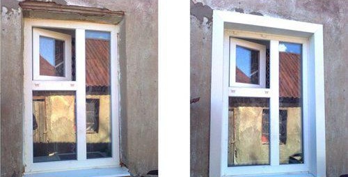 Garniture de fenêtre extérieure