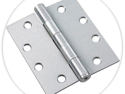 Charnières de porte en profilé d'aluminium