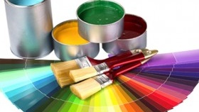 sélection de peinture acrylique