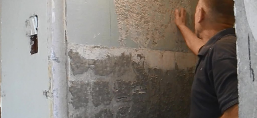 préparation du carrelage