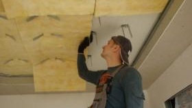 isolation du plafond