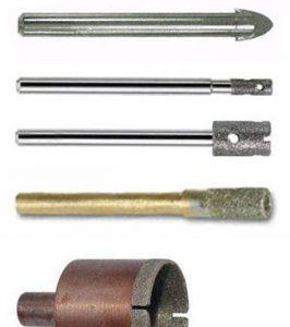 sur perceuse à carrelage