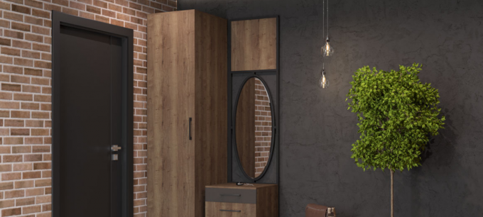 couloir de style loft