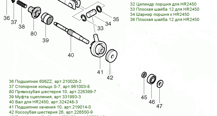 Transmission de mouvement de translation