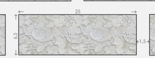 taille du marquage mural