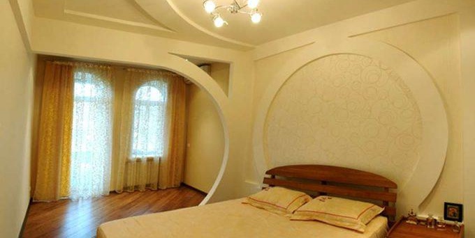 Plafond peint avec mur