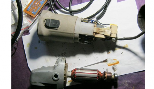 meuleuse d'angle à rotor 125