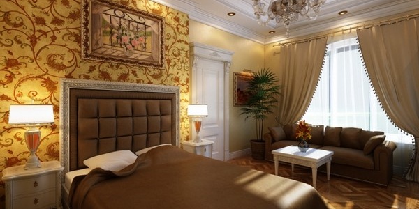 papier peint de la chambre