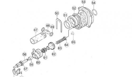 schéma d'encastrement avant montage