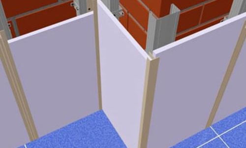 coin de cloison sèche