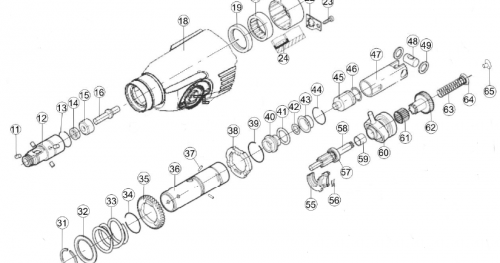 mécanisme de frappe p-26