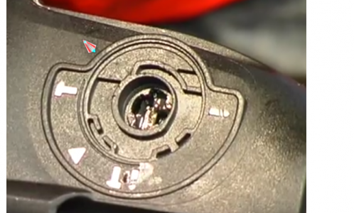 réglage du bouton de mode