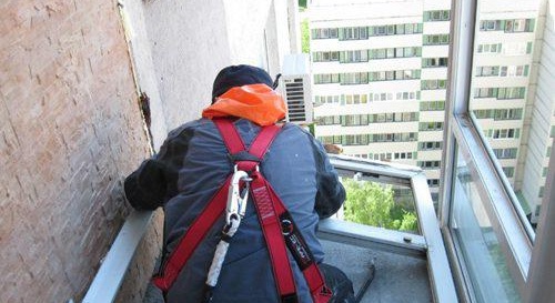 Vitrage français des loggias