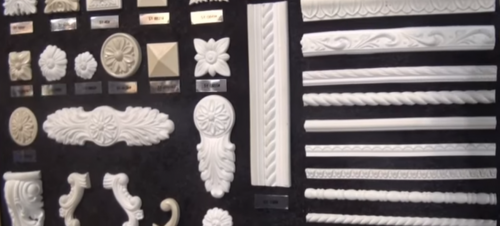 Décors de meubles en PVC.