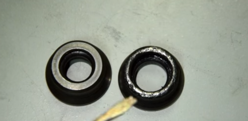 usure du corps du boulon de choc