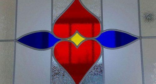 Verre coloré pour vitrail