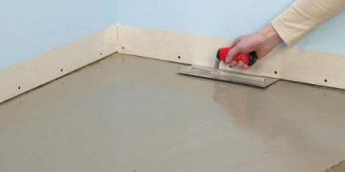 nivellement du carrelage