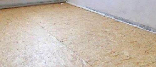 pose de carrelage sur osb