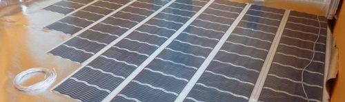 appareil de chauffage au sol à faire soi-même