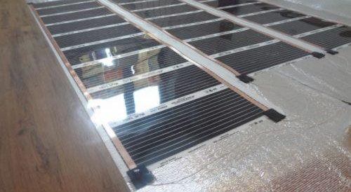 Chauffage au sol sous stratifié