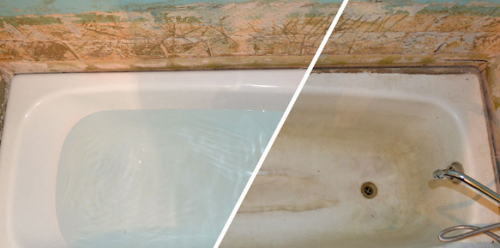 Réparation de baignoire en fonte à faire soi-même