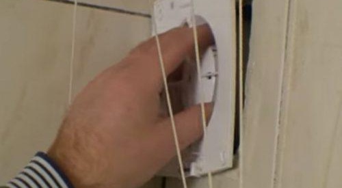 disposition de la ventilation dans la salle de bain