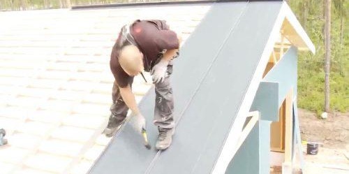 toiture à joints à faire soi-même