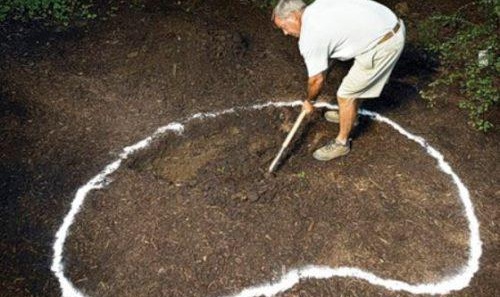 préparation pour l'installation du réservoir
