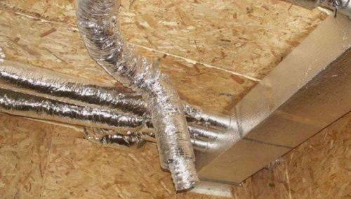 Installation de chauffage à air