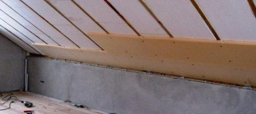 isolation du sol et de la toiture des combles